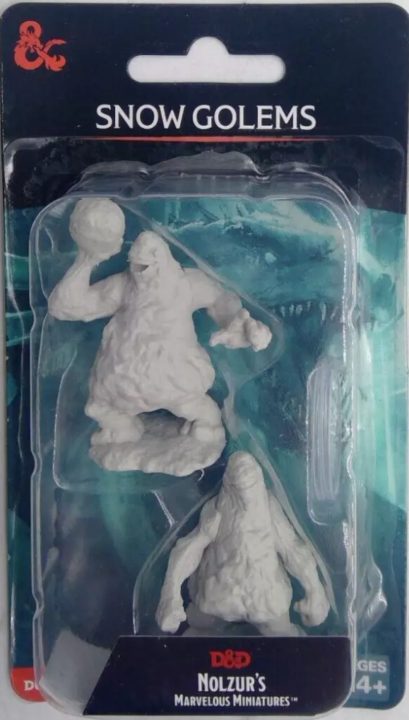 Dungeons & Dragons: Nolzurs Marvelous Miniatures: Snow Golems 90417